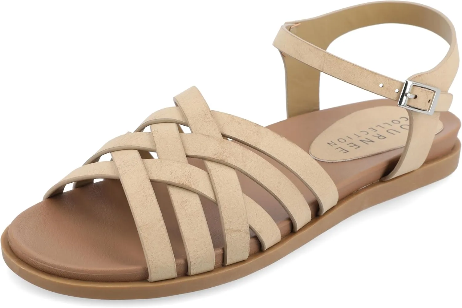 Journee Women's Kimmie Flat Sandals