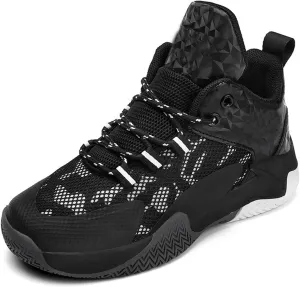 Kid's Basketball Shoes Boys Sneakers Girls Trainers Comfort High Top Basketball Shoes for Boys(Little Kid/Big Shoes Boys