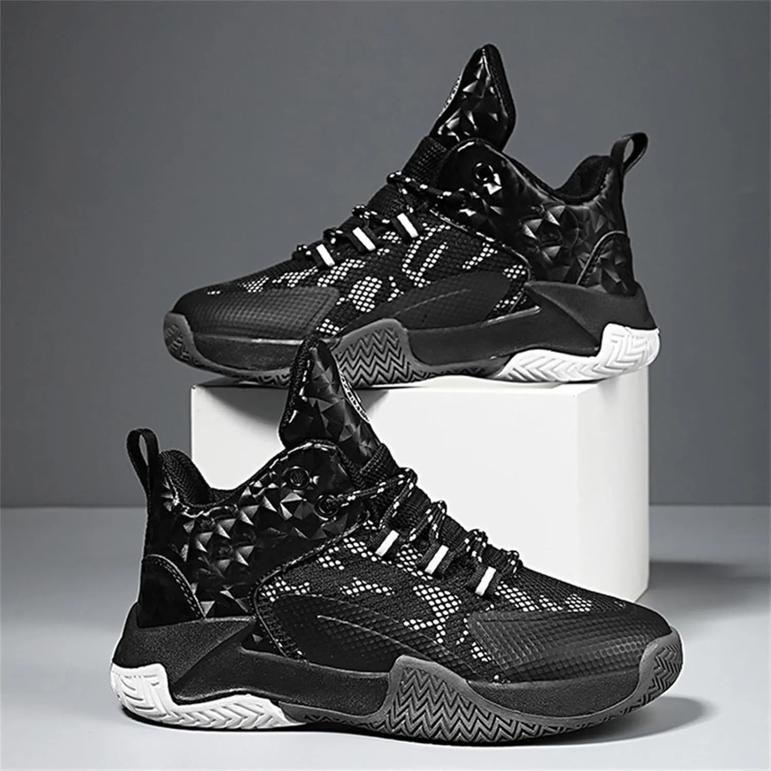 Kid's Basketball Shoes Boys Sneakers Girls Trainers Comfort High Top Basketball Shoes for Boys(Little Kid/Big Shoes Boys