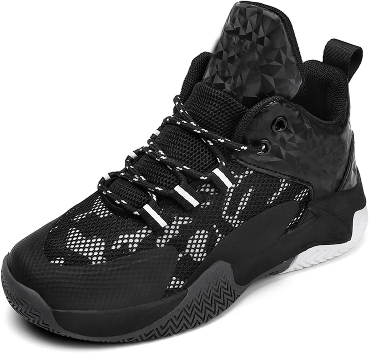 Kid's Basketball Shoes Boys Sneakers Girls Trainers Comfort High Top Basketball Shoes for Boys(Little Kid/Big Shoes Boys