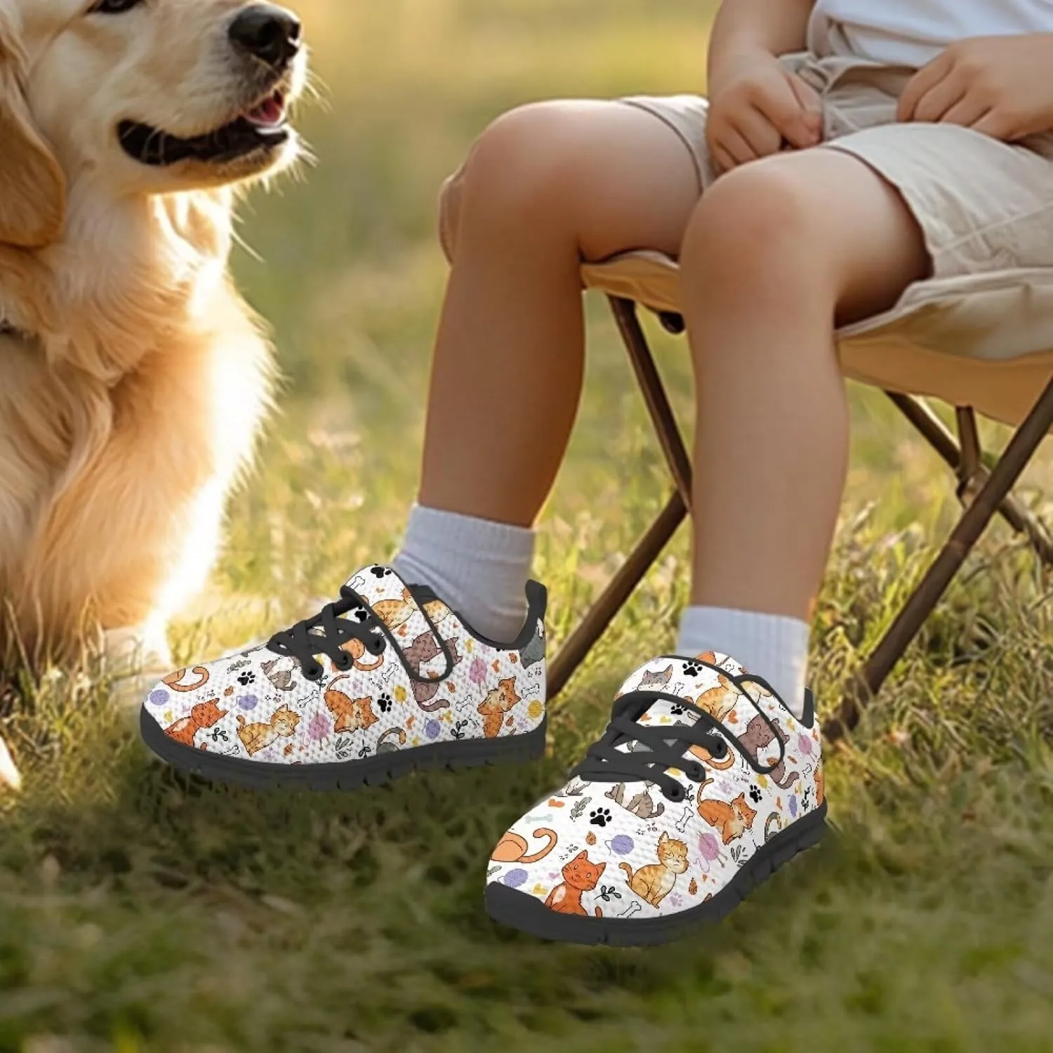 Kids Boys Girls Sports Sneakers Breathable Non Slip Strap Athletic Tennis Shoes Comfort Casual Running Shoes US 11-15