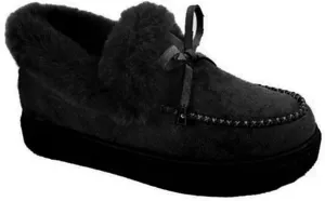 Ladmiple Winter Boots For Women Fashion Snow Boots Warm Ankle Booties Slip On Outdoor Fur Lined Comfortable Loafers Shoes
