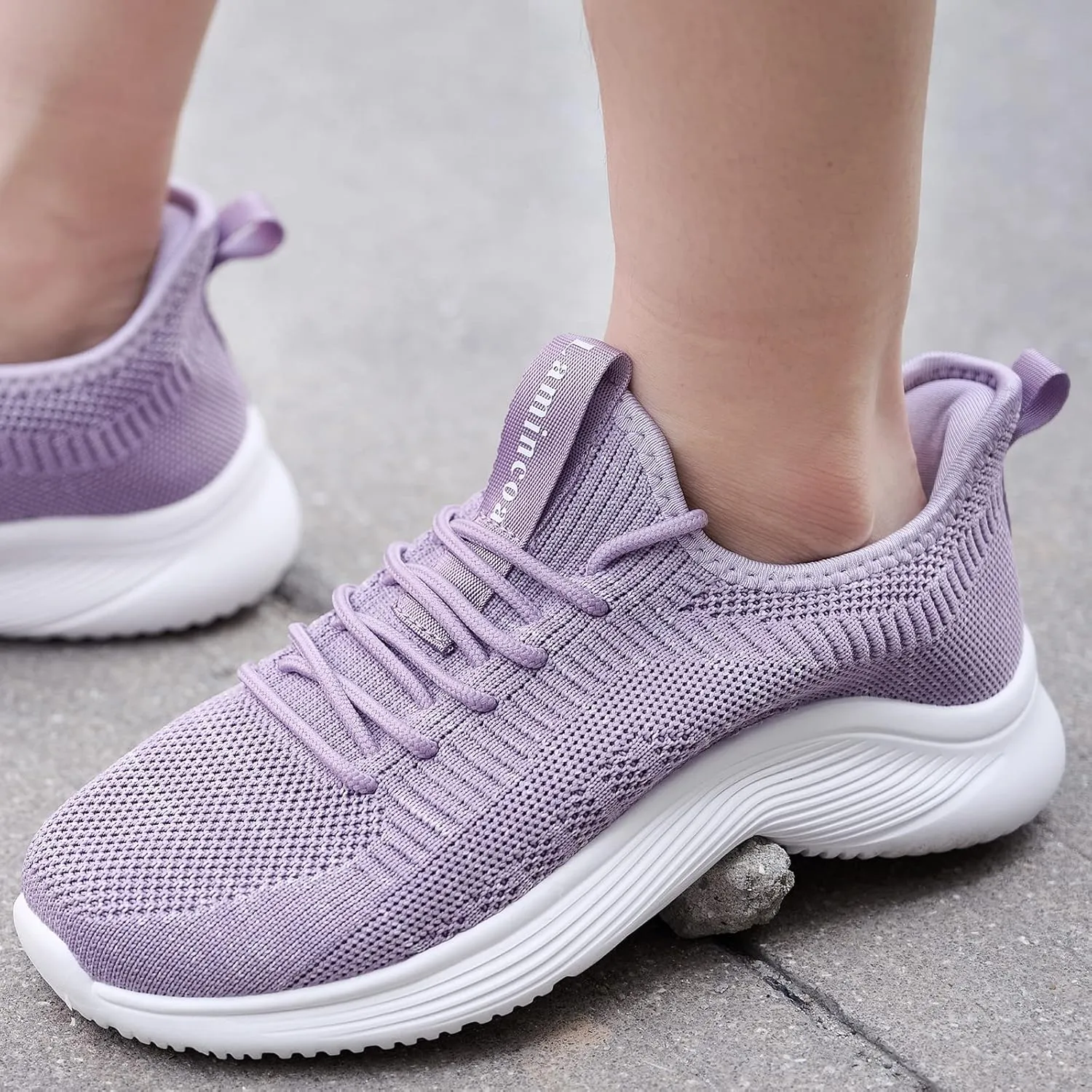 Lamincoa Womens Tennis Walking Shoes Slip On Lightweight Comfort Memory Foam Sneakers