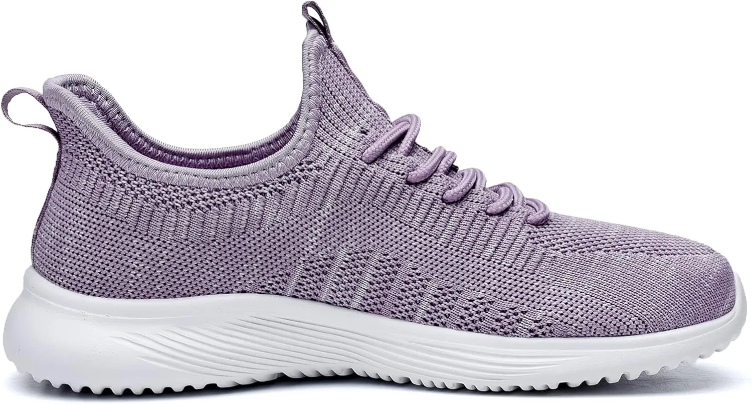 Lamincoa Womens Tennis Walking Shoes Slip On Lightweight Comfort Memory Foam Sneakers