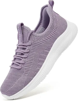 Lamincoa Womens Tennis Walking Shoes Slip On Lightweight Comfort Memory Foam Sneakers