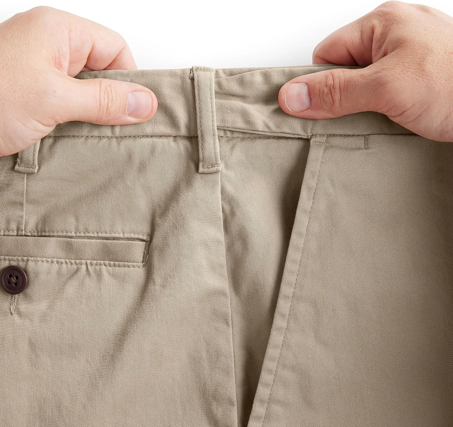 Lands' End Men's Big 9 Inch Comfort Waist Comfort First Knockabout Chino Shorts