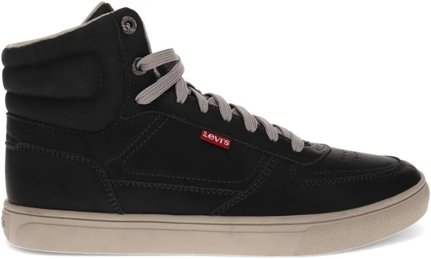 Levi's Mens Liam Hi Vegan Suede Casual Hightop Sneaker Shoe