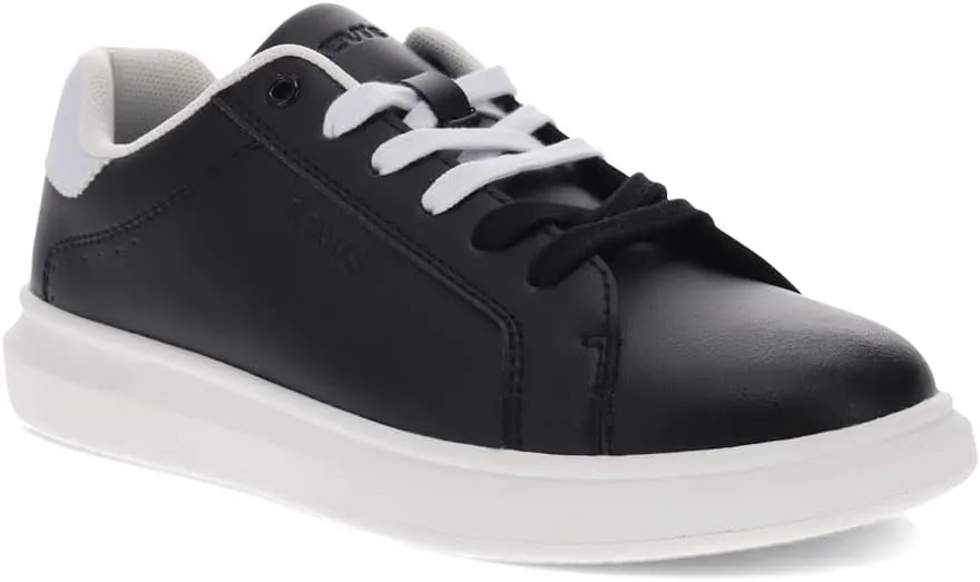 Levi's Womens Ellis Synthetic Leather Casual Lowtop Sneaker Shoe