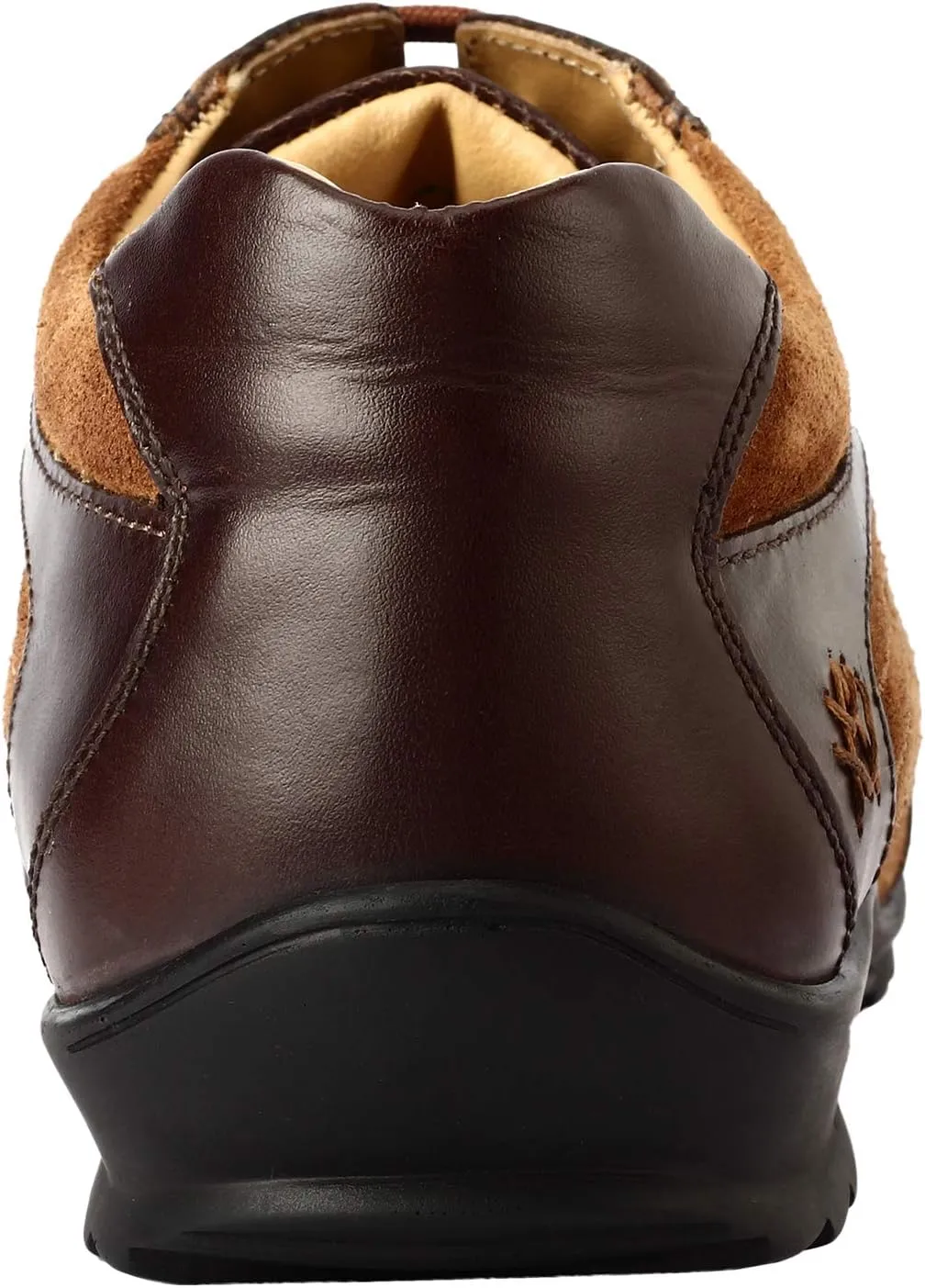 LIBERTYZENO Mens Genuine Leather Adults Cushioned Casual Lace Up Shoes for Prom Graduation