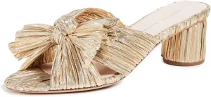 Loeffler Randall Women's Emilia Pleated Bow Sandals