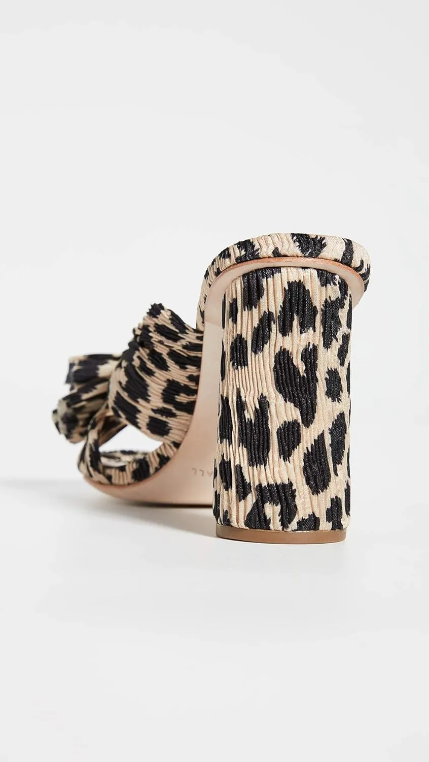 Loeffler Randall Women's Penny Pleated Bow Sandals