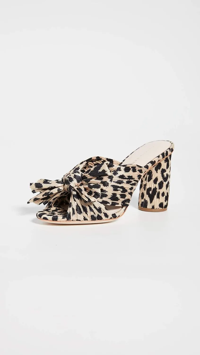 Loeffler Randall Women's Penny Pleated Bow Sandals