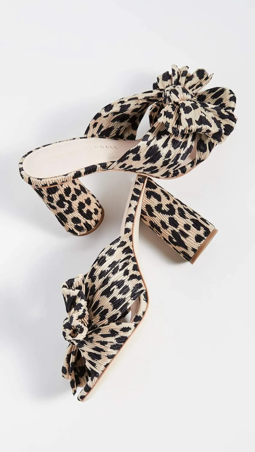 Loeffler Randall Women's Penny Pleated Bow Sandals