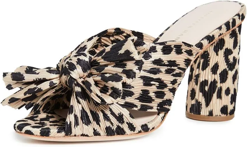 Loeffler Randall Women's Penny Pleated Bow Sandals