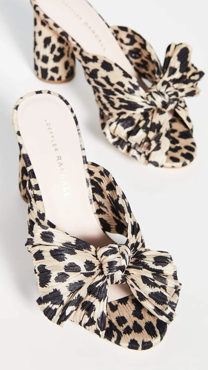 Loeffler Randall Women's Penny Pleated Bow Sandals