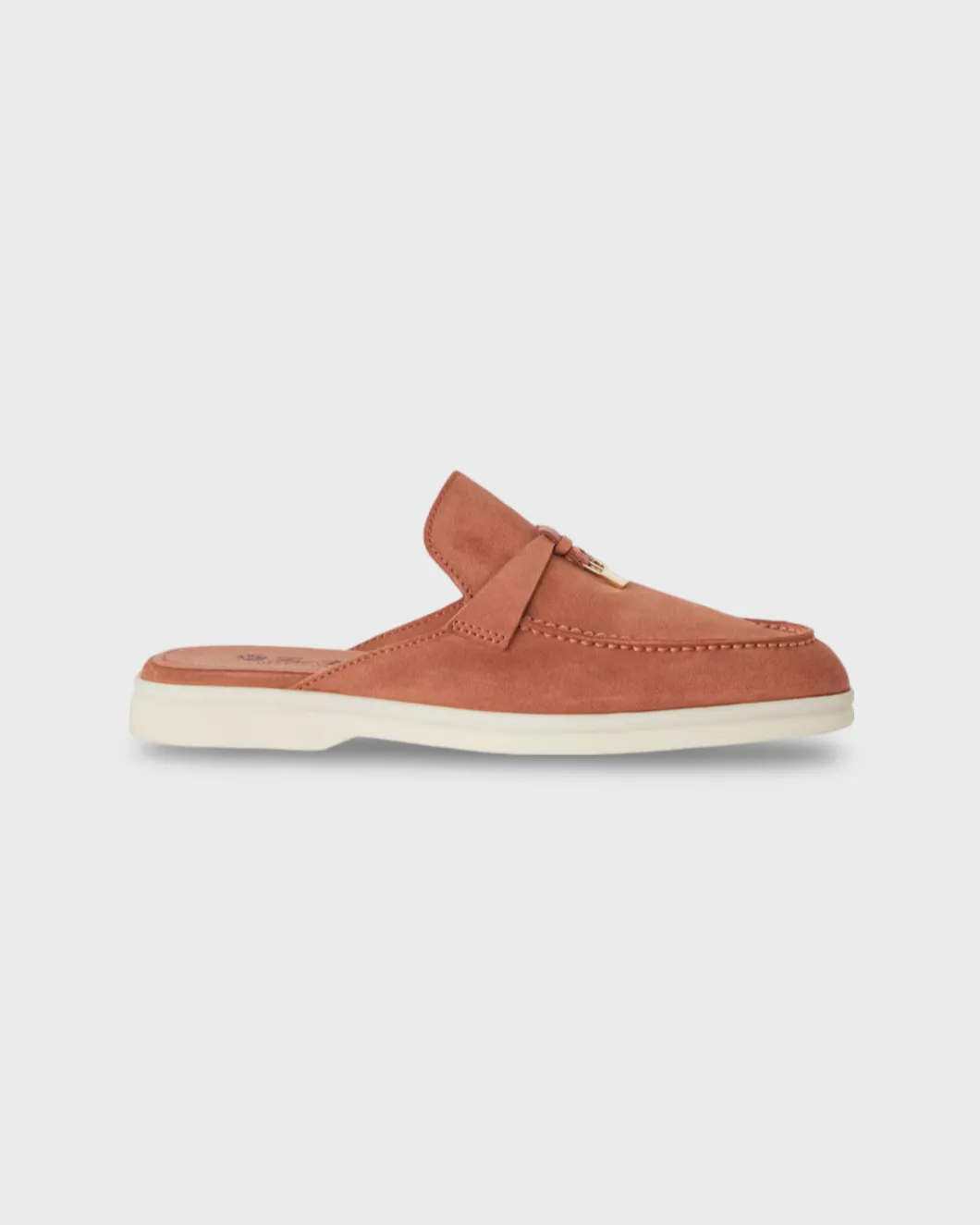 Loro Piana Babouche Charms Walk Loafer Dusty Orange