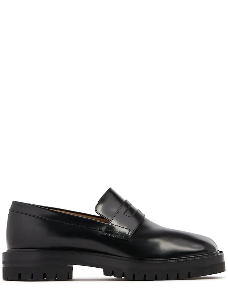 Maison Margiela 30mm Tabi County leather loafers