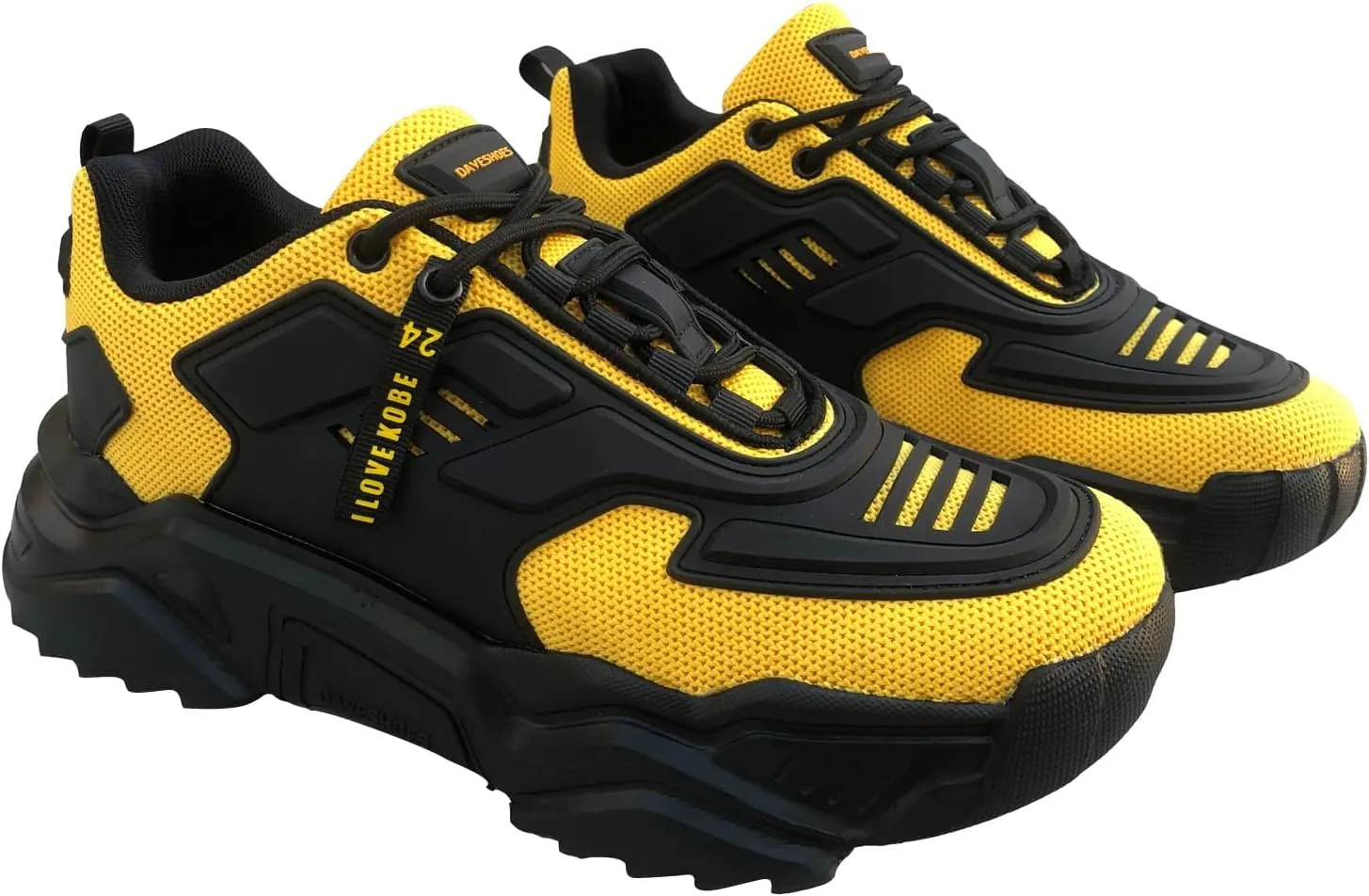 Mamba 24 Mens Wide Walking Shoes Height Increasing Luxury Mech Sneakers with Latex Insoles Mens Platform Shoes Hiptop Black Running Sport Shoes Male