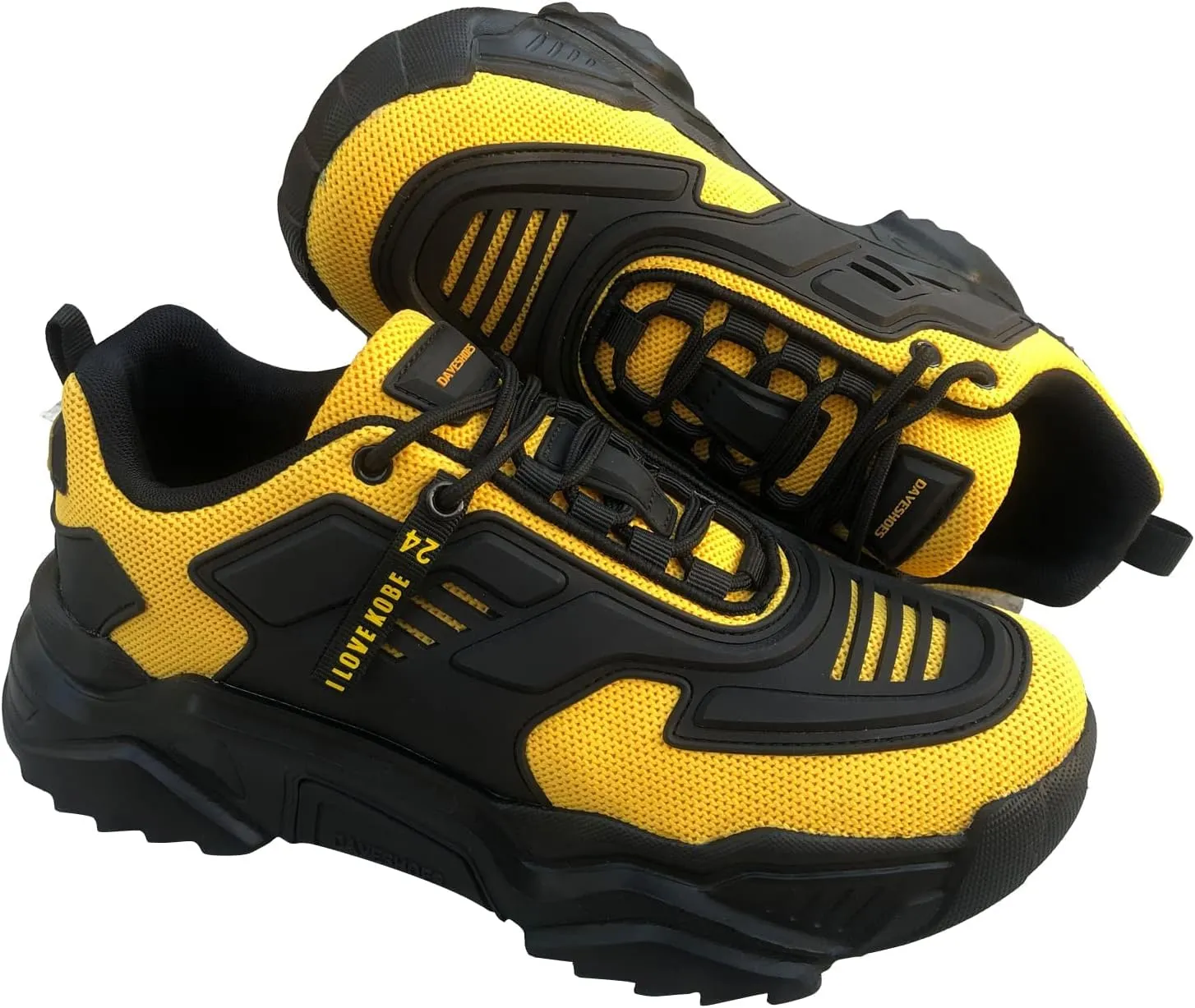 Mamba 24 Mens Wide Walking Shoes Height Increasing Luxury Mech Sneakers with Latex Insoles Mens Platform Shoes Hiptop Black Running Sport Shoes Male