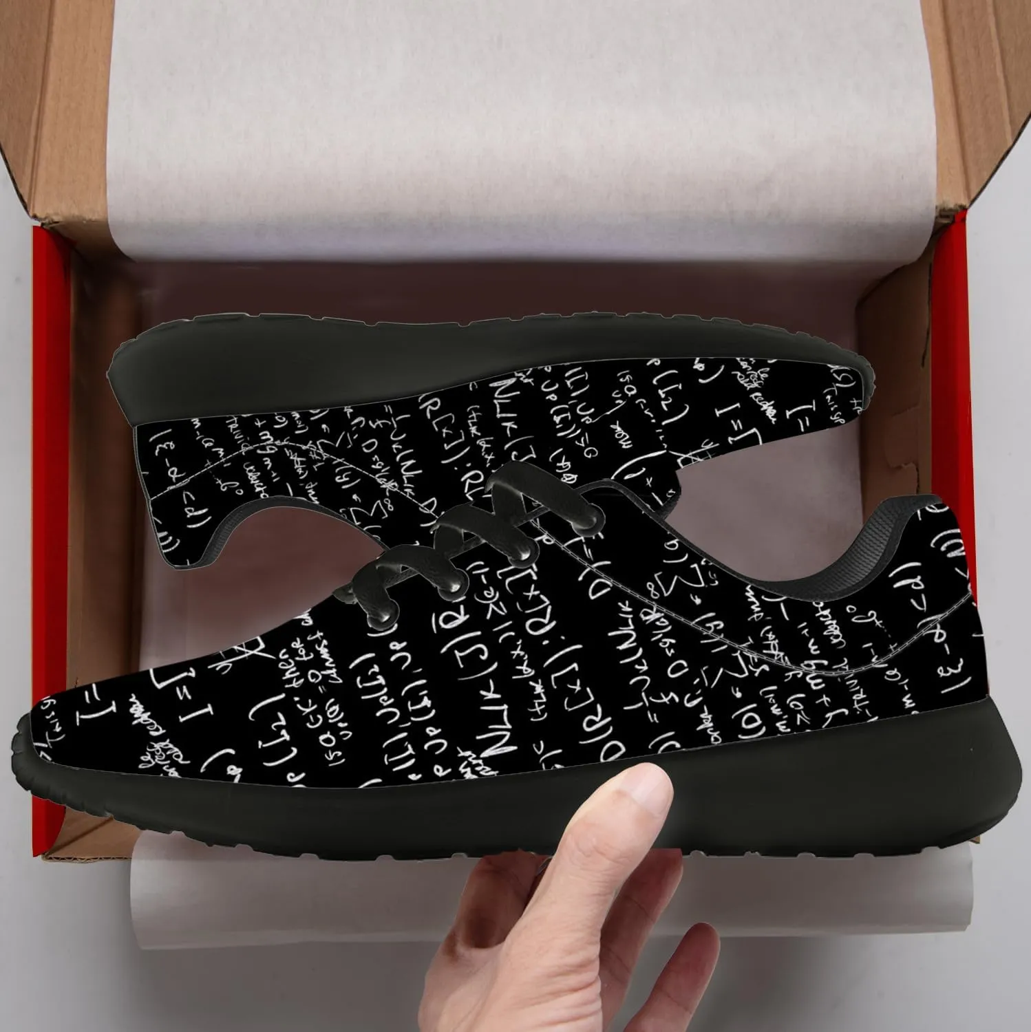 Math Shoes for Women Men Running Shoes Math Teacher Sneakers Gifts for Men Women