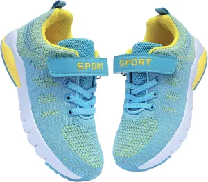 MAYZERO Kids Tennis Shoes Running Sports Shoes Breathable Athletic Shoes Lightweight Walking Shoes Fashion Sneakers for Boys and Girls