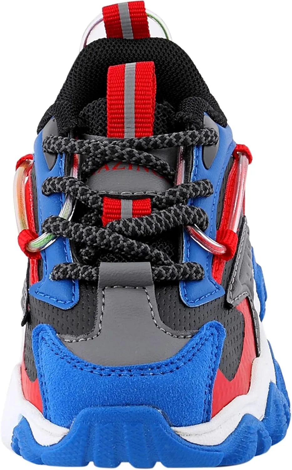 Mazino Kids Unisex Fashion Sneakers Lace-Up Shoes Tennis for Boys and Girls