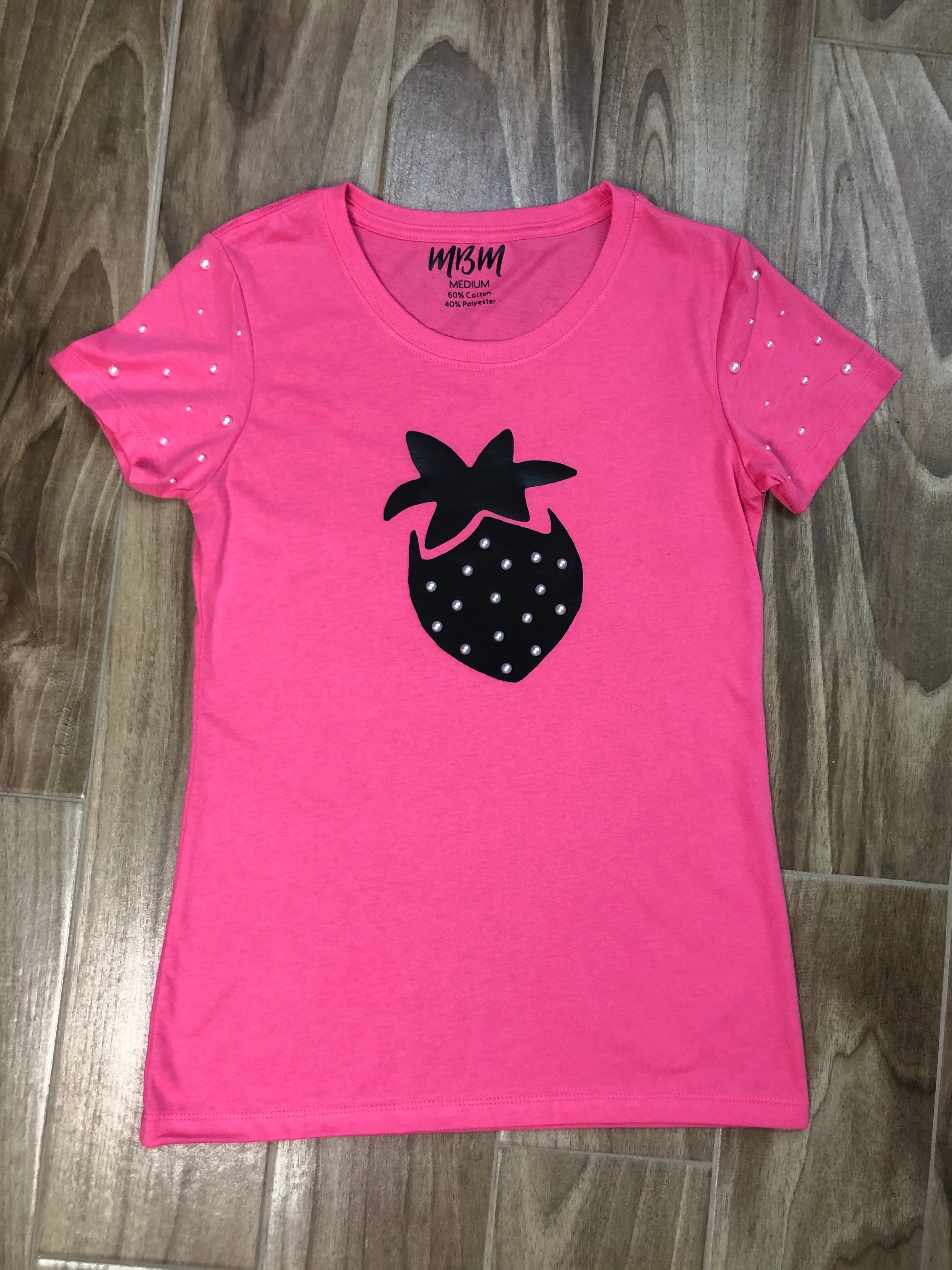 MBM T-SHIRT DARK STRAWBERRY