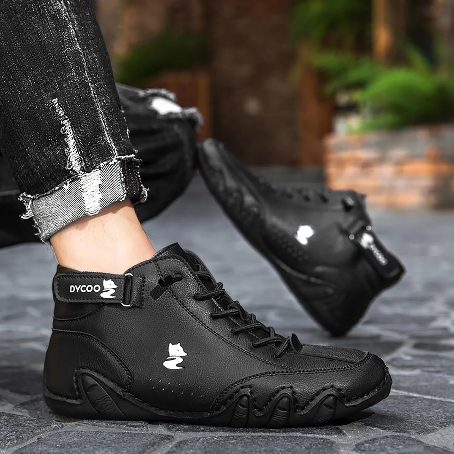 Men's Casual Shoes Daily Wear Stylish Closed Toe Design Versatile Footwear Any Season Comfortable Flat Shoes