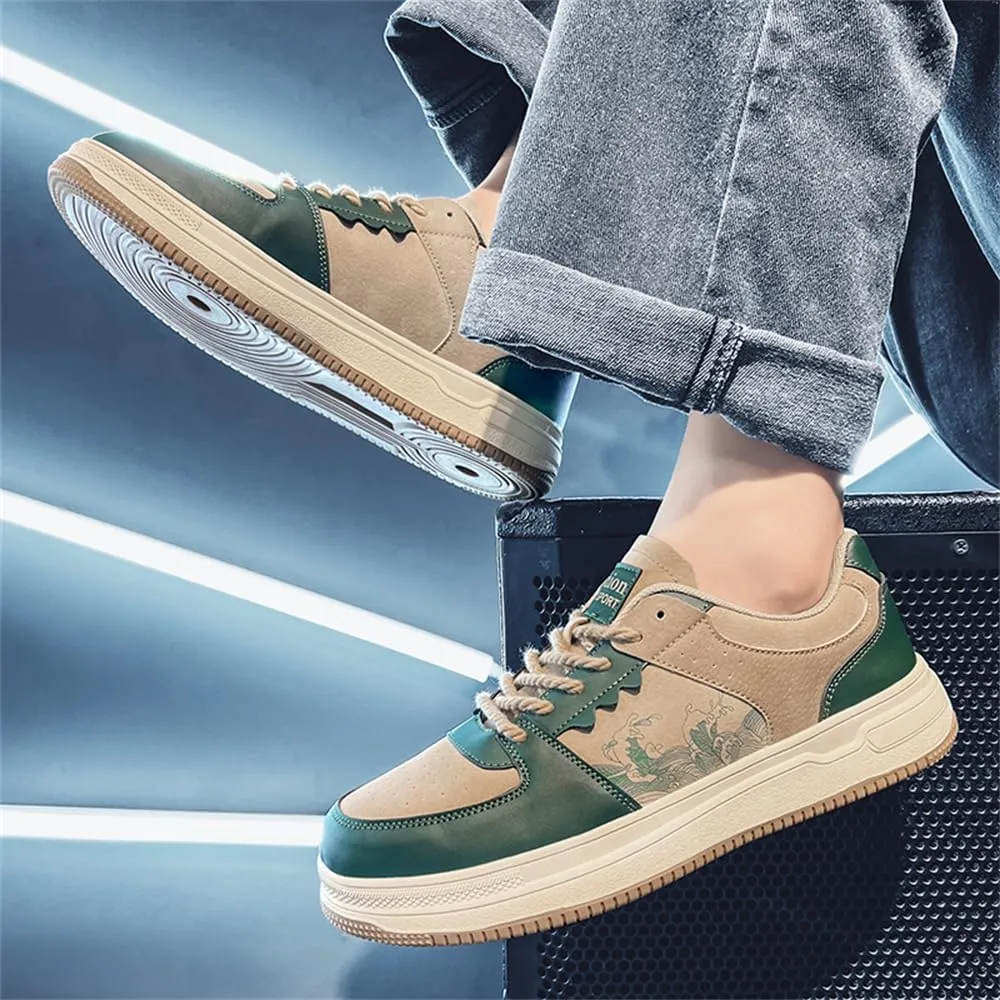 Men's Classic Retro Sneakers Comfort Breathable Casual Walking Shoes Fashion Soft Lace-up Sneaker