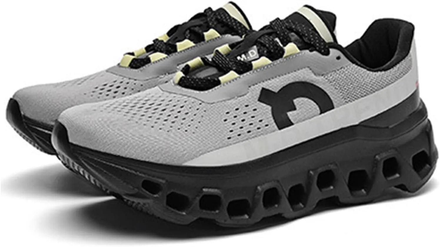 Men's Fashion Sneakers Breathable Mesh Running Shoes Cushioned Athletic Sneakers Non Slip Soft Sole Casual Athletic Walking Shoes