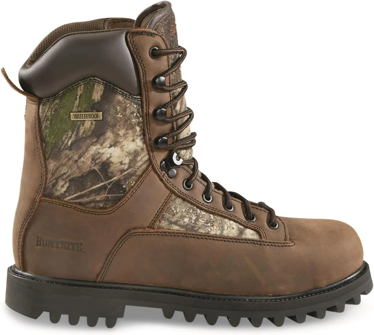 Men's Insulated Waterproof Hunting Boots Non-Slip Shoes, 400-gram