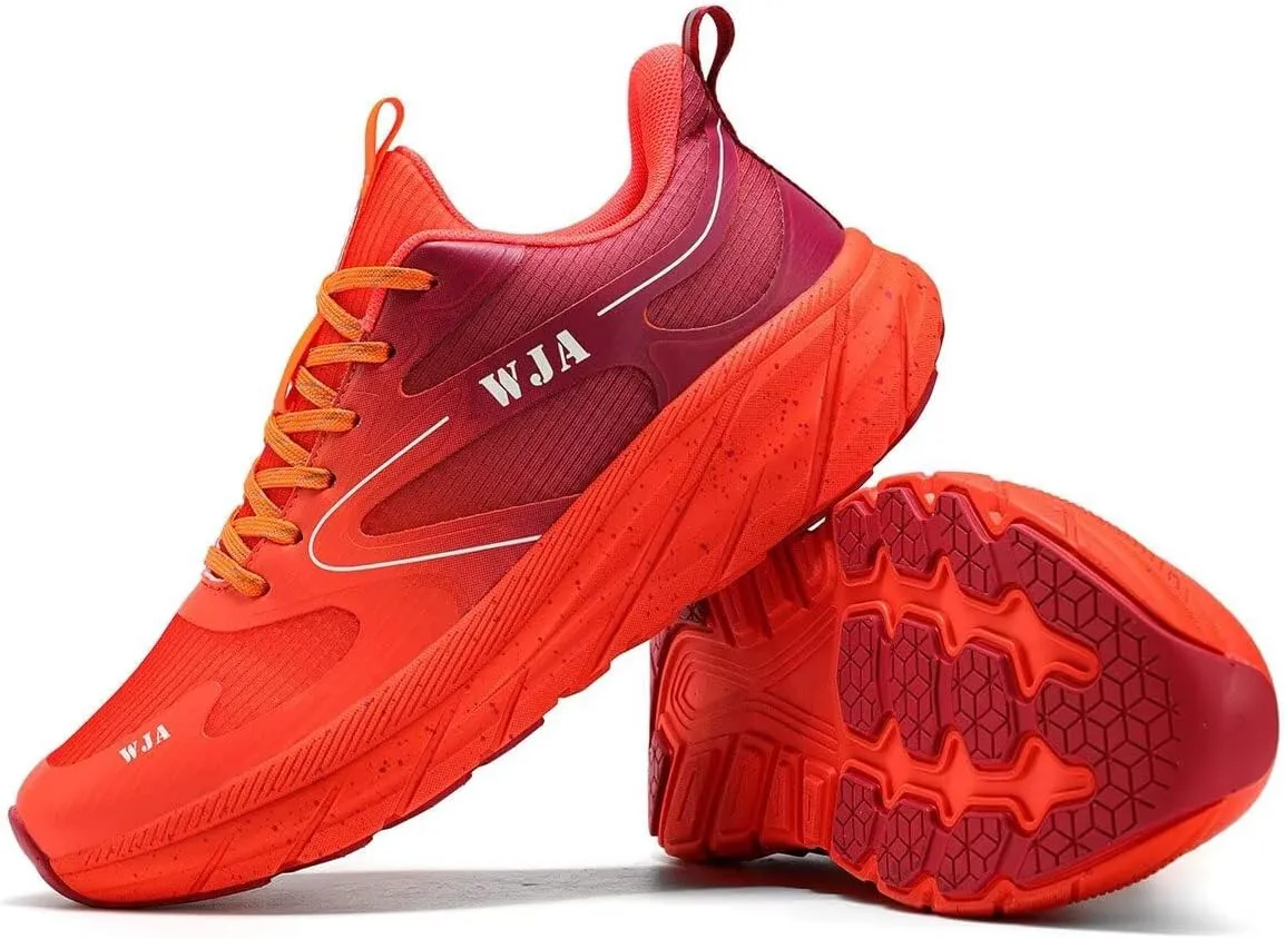 Men's Road-Running-Shoes Walking Fashion Athletic Sneakers Comfort Lightweight Working Gym Mesh Shoes.
