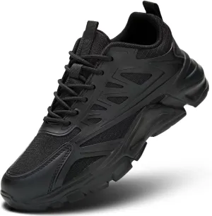Men's Road-Running-Shoes Walking Shoes Fashion Athletic Sneakers Working Gym Comfort Lightweight Mesh Shoes.