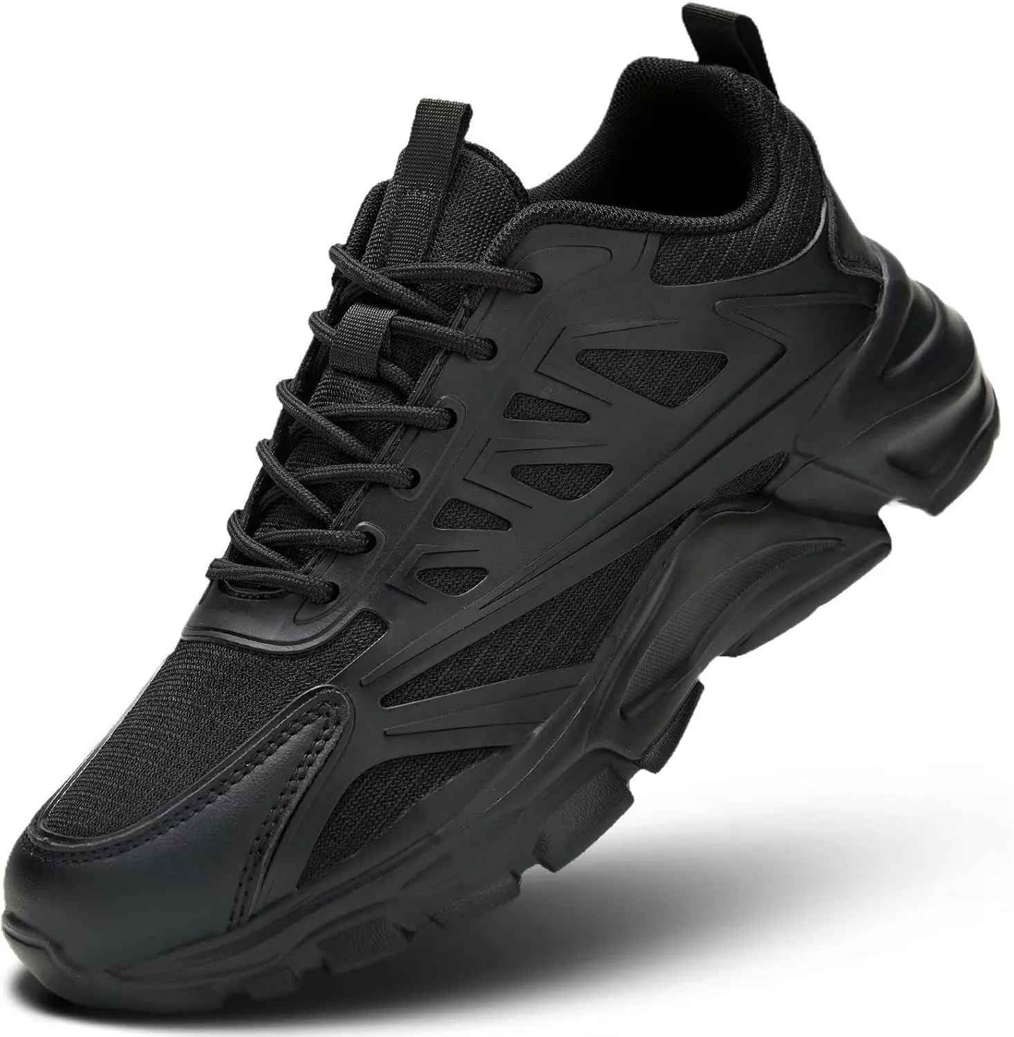 Men's Road-Running-Shoes Walking Shoes Fashion Athletic Sneakers Working Gym Comfort Lightweight Mesh Shoes.