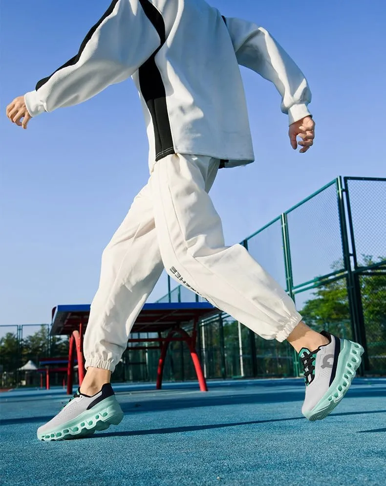 Men's Running Sneakers Shoes Comfortable Cushioned Mens Road Running Shoes, Slip on Breathable Soft Bottom Casual Athletic Shoes, Walking Tennis Jogging Workout Men Wide Trainers