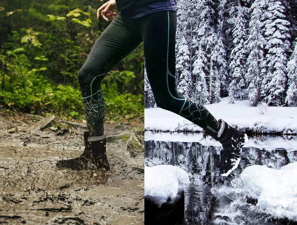 Men's Snow Boots,Men Insulated Waterproof Shoes,Warm Fur Line Bootie,Non-Slip Outdoor Boot for Winter