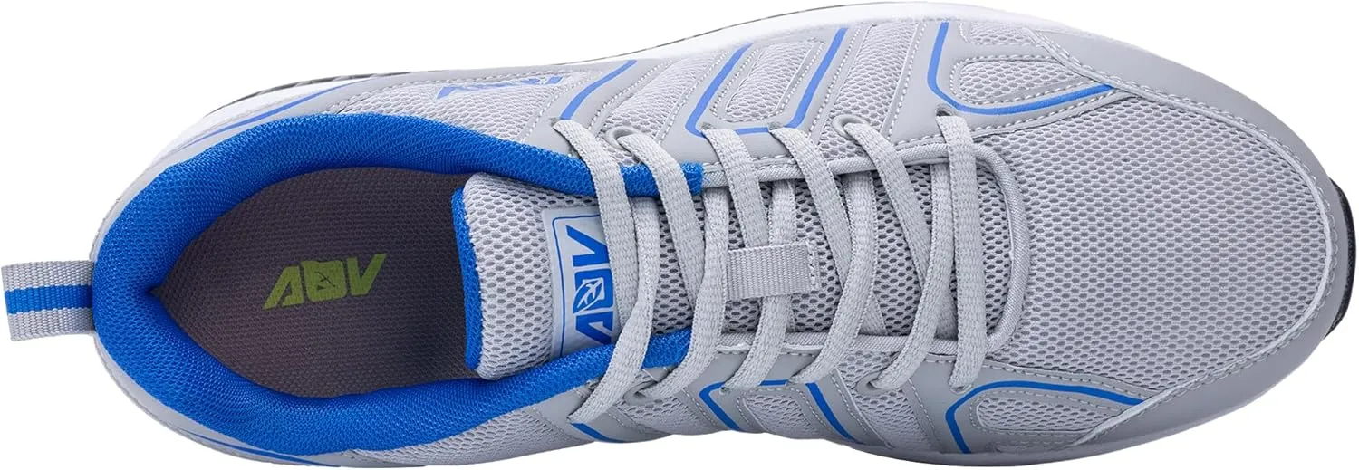 Men's Walking Shoes Wide Width Arch Support Athletic Sneakers Comfort Plantar Fasciitis Shoes for Feet Pain Relief