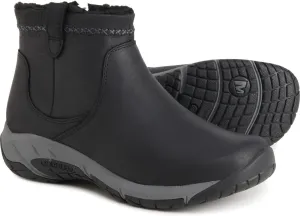 Merrell Women's Encore 4 Bluff Zip Polar Boots - Waterproof, Insulated, Wide Width, (Black) (9)