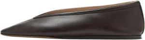 miss left Women Classic Closed Round Toe V-Cut Ballet Flats Comfortable Slip on Ballroom Dance Daily Commuting Shoes Size 4-16 US