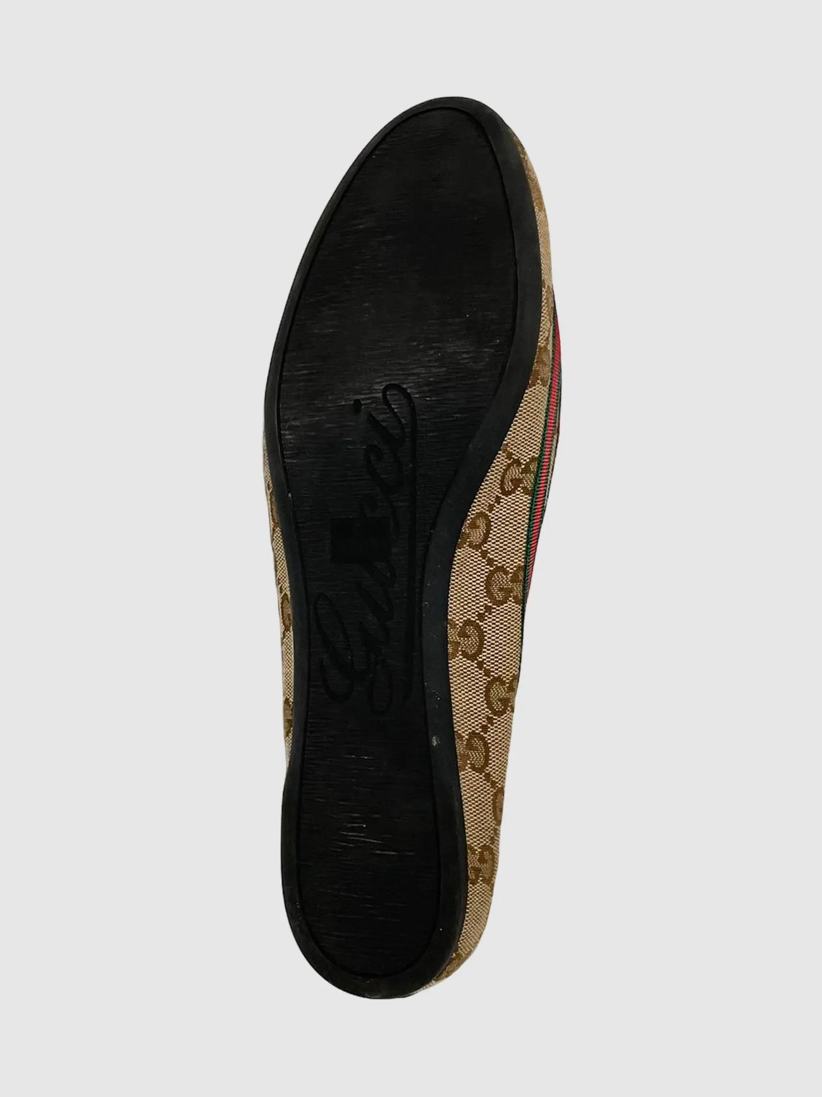 Monogram Canvas Flats - Size 39