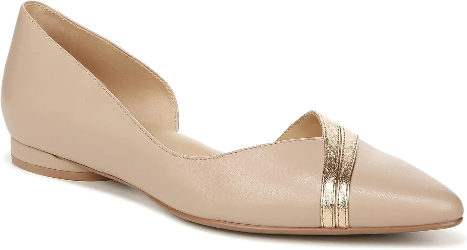 Naturalizer Women's Henrietta D'Orsay Pointed Toe Ballet Flat