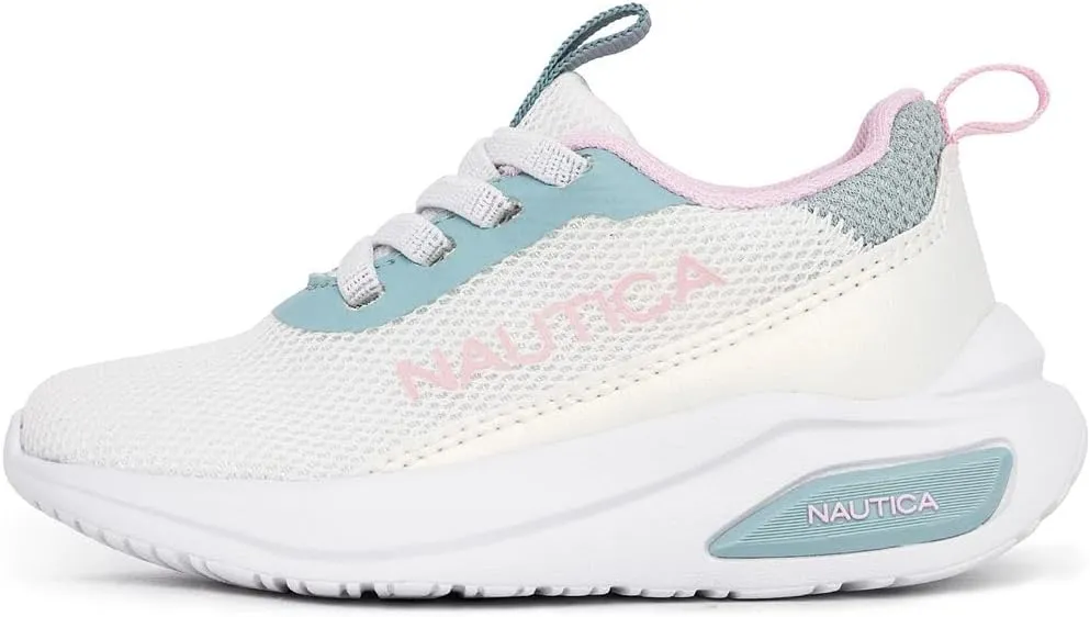 Nautica Kids Athletic Slip-On Sneakers - Comfortable Bungee Running Shoes for Boys and Girls - Stylish and Supportive Footwear for Active Kids (Big Kid/Little Kid/Toddler)