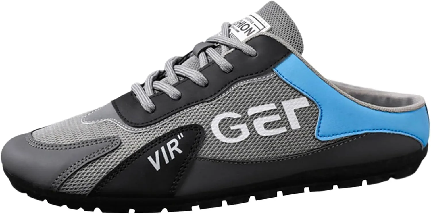 New Men's Shoes Trend Versatile Casual Shoes Lazy Man Half Slipperboard Shoes Shoes Male Loafer Shoes Men Casual Shoes