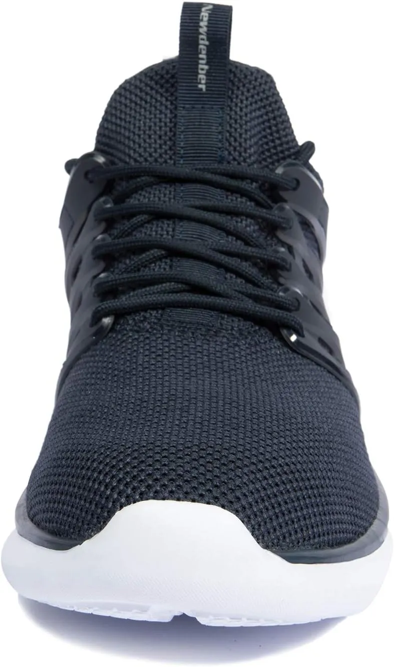 NewDenBer Men's Lightweight Sneakers Comfortable Athletic Walking Running Tennis Shoes