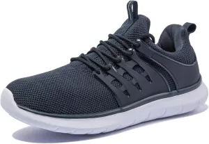 NewDenBer Men's Lightweight Sneakers Comfortable Athletic Walking Running Tennis Shoes