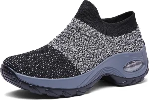 Non Slip Work Shoes Women, Walking Shoes Women, Work Gym Nurse Mesh Casual Fashion Sneakers Comfort Breathable Lightweight