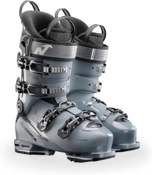 Nordica Men's Speedmachine 3 100 Durable Warm Insulated Water-Resistant Grip Walk All-Mountain Touring Ski Boots, Anthracite/Black/White, 28.5