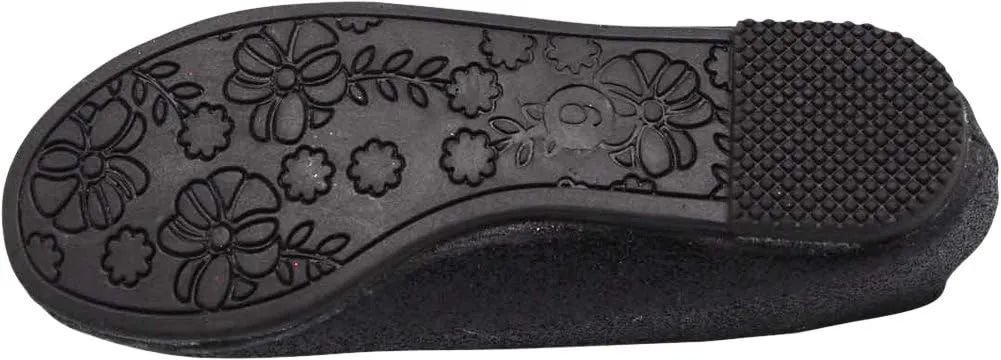 NORTY Girls Fashion Ballerina Ballet Slip On Flat Shoe Sizes Toddler to Big Kids Patent, Nubuck, Glitter