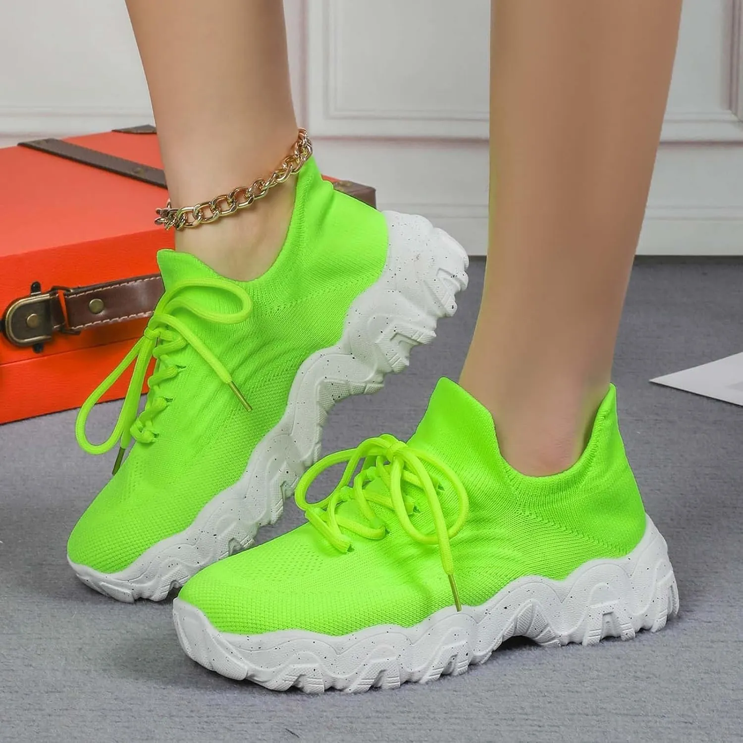 Nurse Babe Shoes, Orthopedic Shoes for Women, Comfort Wear Orthowear Shoe, Ortho Pro Sneakers Breathable Mesh Casual Footwear Walking Running Sneakers with Arch Support Soft Comfy Cushion