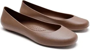 OKABASHI Women's Georgia Soft Jelly Ballet Flats | Daily Slip-On Shoes w/Arch Support | Helps Relieve Foot Soreness & Pain